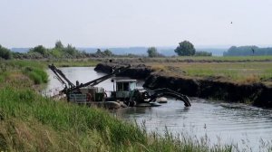 Земснаряд WATERMASTER в г.Юрга. Геодезическая съемка ЗОЛООТВАЛА.