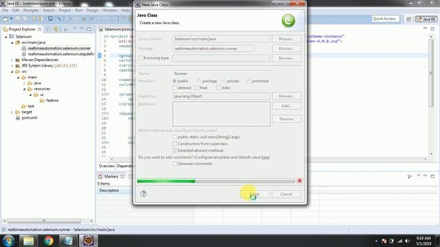 Cucumber Framework Selenium(BDD) Part - 2 || How to Create Junit Runner and Step Definition Class