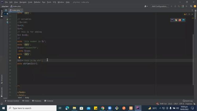 php lec 2 comments and strings | Web Development