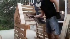 Качественная мебель из строительных поддонов