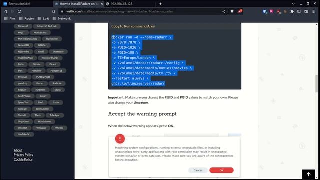 How to Install Radarr on Your Synology NAS with Docker смотреть онлайн