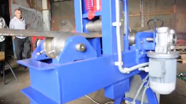 Трубогиб гнет профильную трубу смотреть онлайн