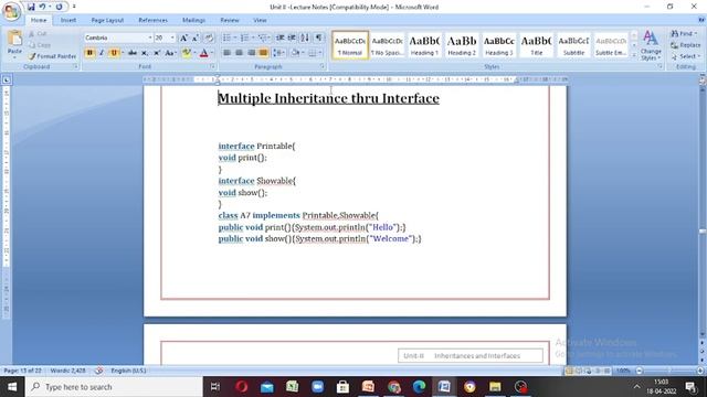 JAva Programming Tutorial - Part 1 - Session 12.2 - Interfaces (Ctd) смотреть онлайн