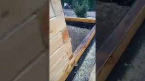 Ставим сруб бани на готовый фундамент