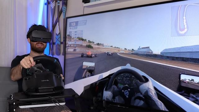 Oculus RIFT S - Sim Racing Review (+ through the lens footage) смотреть онлайн