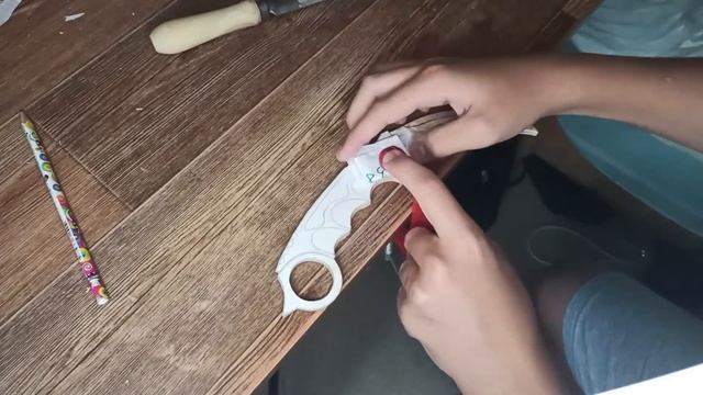 Как сделать Керамбит Gold из дерева из standoff2 смотреть онлайн