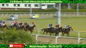 Steel Helmet  wins at Wolverhampton 06 26 2023 REPLAY REPLAY REACT   Horse Racing