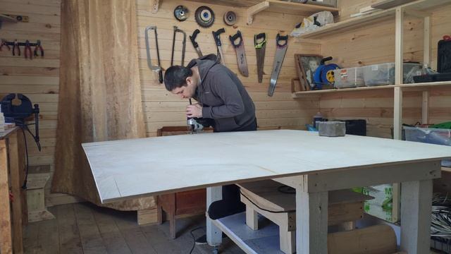 Как сделать стол самому?! Дачный стол своими руками! Сделай сам! смотреть онлайн