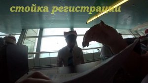 Сингапур.Круизный порт. Посадка на лайнер.