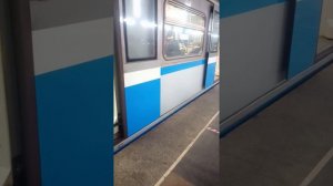 Электропоезд 81-740/741.4 Русич на станции метро Мякинино