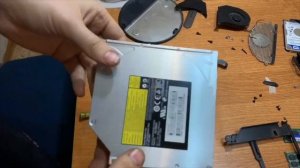 Разбор Mac mini A1347 Mid 2010 Замена DVDRW