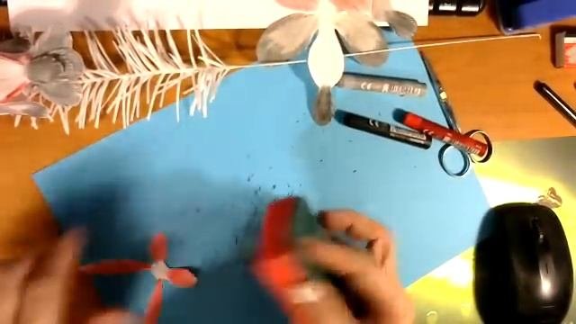 Снегирь из фоамирана