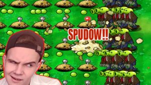 Картофельные мины против Зомби-Горохострелы | Растение против Зомби