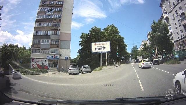 Мгновенная карма: Хотел сделать автоподставу, но все пошло не по плану (запись с телефона пассажира
