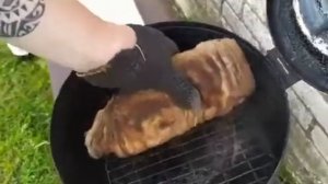 Копчение рульки