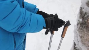 Как одевать темляк для палок скандинавской (северной) ходьбы