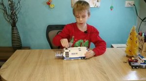 Полицейский передвижной участок, обзор набора. Lego City, Bela Cities 10657, Police mobile station