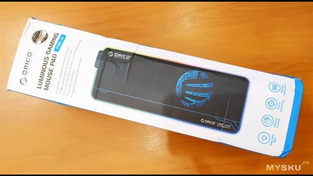 Большой игровой коврик с управляемой RGB подсветкой от Orico (FSD-15) | #Обзор