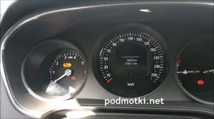 Подмотка Рено Меган 4 ( Renault Megane 4 ) 2018
