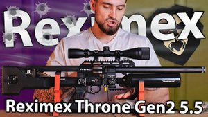 PCP Reximex Throne Gen2 5.5 мм (колба, пластик, 3 Дж) видео обзор