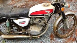 Barn Find 1972 Honda CB100