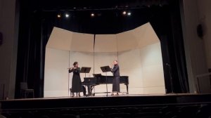 Youngji Song & Jiwon Ryu Emil Kronke: Deux Papillons for two flutes and piano, Op 165 Molto Vivo