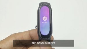 Mi Band 6 - How to Reset
