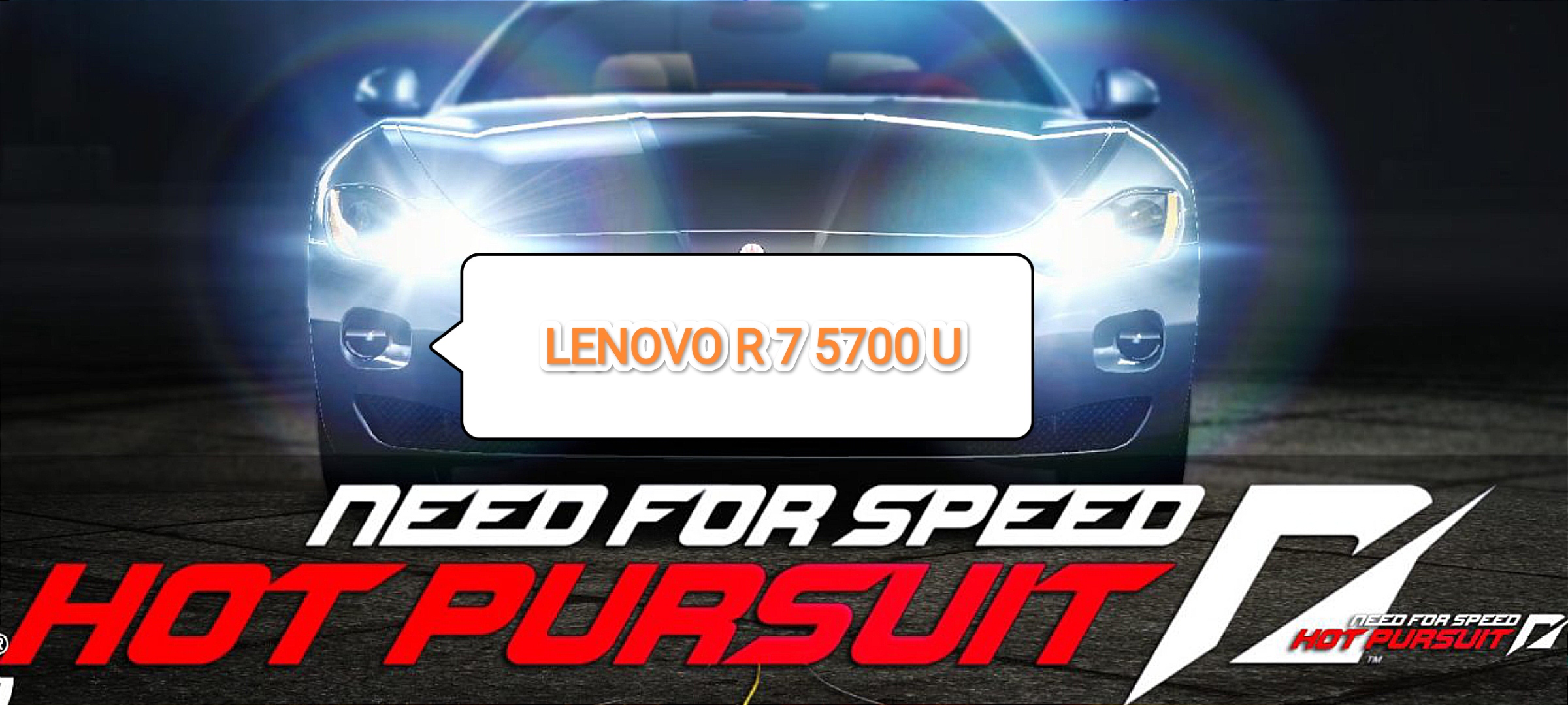 Need for Speed™ Hot Pursuit v.1.0.5.0s - настройки графики для 60 фпс на слабом ПК (Lenovo R 7 5700)