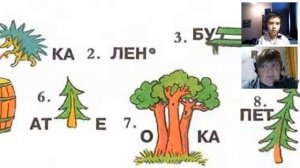 Логопед онлайн фрагмент урока  Мой Логопед онлайн Учимся разгадывать ребусы Кочетова Елена Валентин