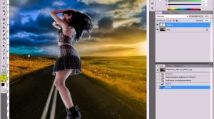 как заменить фон в фотошопе