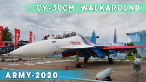 Обзор - WALKAROUND СУ-30СМ из состава пилотажной группы "Русские витязи".