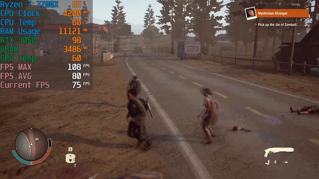 State of Decay 2 | RTX 3050 (Ultra Settings) FPS Test смотреть онлайн