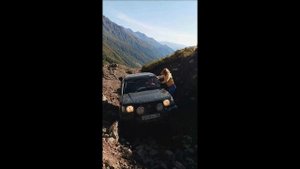 Абхазия. "Дорога" к озеру Адуэде.