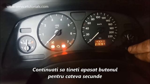 TUTORIAL: resetare service  revizie Opel Astra G Corsa Zafira Agila in 3 pasi