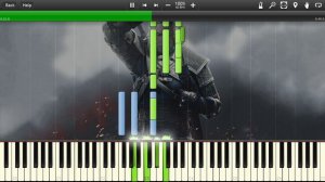 The Witcher 3 - Gaunter O'Dimm - Easy Piano tutorial (Synthesia)