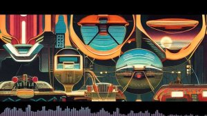 Ретрофутуризм Нейросеть