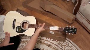 Распаковка - Акустическая гитара Cort AF 510 OP