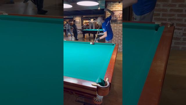 Массе #shorts #billiard #обучение #бильярд #развлечение #спорт