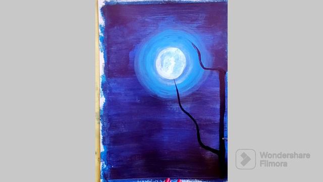 Moonlight Magnolia Flower painting | Acrylic painting | SK #skacrylicpaintings #flowerpainting смотреть онлайн