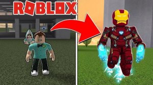 GGTV - Гудвин Лев и Папа играют за железного человека в Roblox