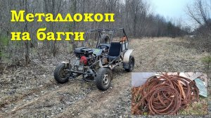 Металлокоп на багги