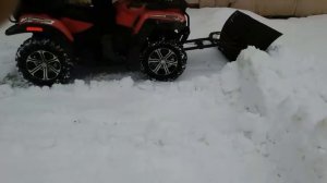 Самодельный отвал для квадроцикла