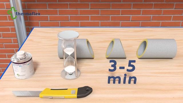 Монтаж трубной теплоизоляции Thermaflex. Угол 90 по радиусу смотреть онлайн