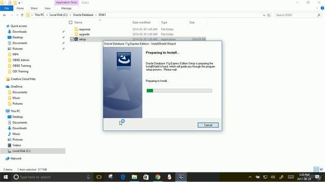 Oracle Express Database смотреть онлайн