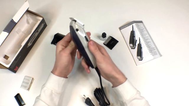 Moser 1400 Blue/Синяя | Машинка для стрижки смотреть онлайн