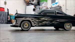 1950 Mercury r/c car made by Xin Qiang (roughly 1/10 or 1/12 scale)