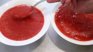 Домашнее клубничное пюре