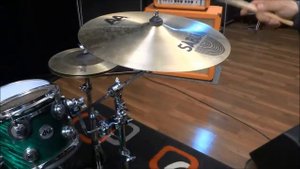 Sabian AA 16 Inch Crash Cymbal Review And Sound Demonstration