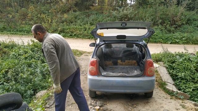Укрепление Склона. Заезд к дому. Переезд через овраг. ч.6 смотреть онлайн