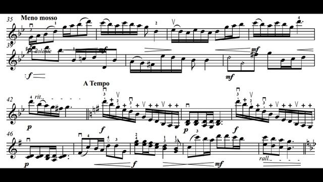 Potstock - Souvenir de Sarasate (Fantasia Spagnole), Op. 15 in D Major (Sheet Music) смотреть онлайн